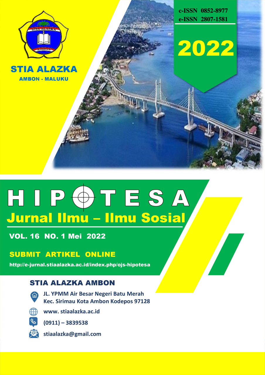 Cover of Hipotesa: Journal of Social Sciences